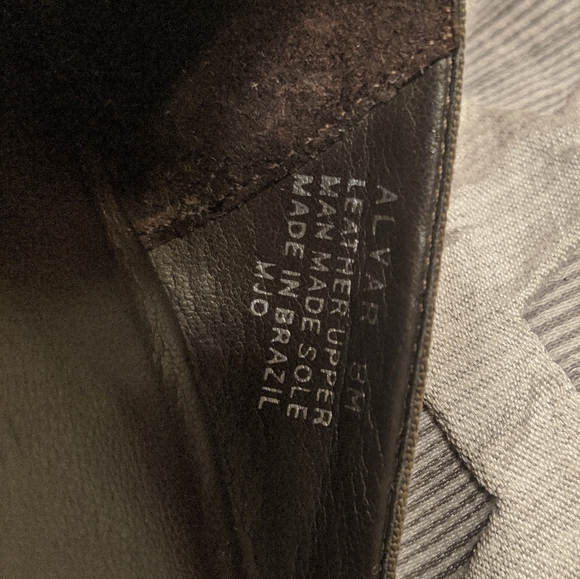 Nine West size 8 tan suede Alvar pumps - Picture 2 of 9